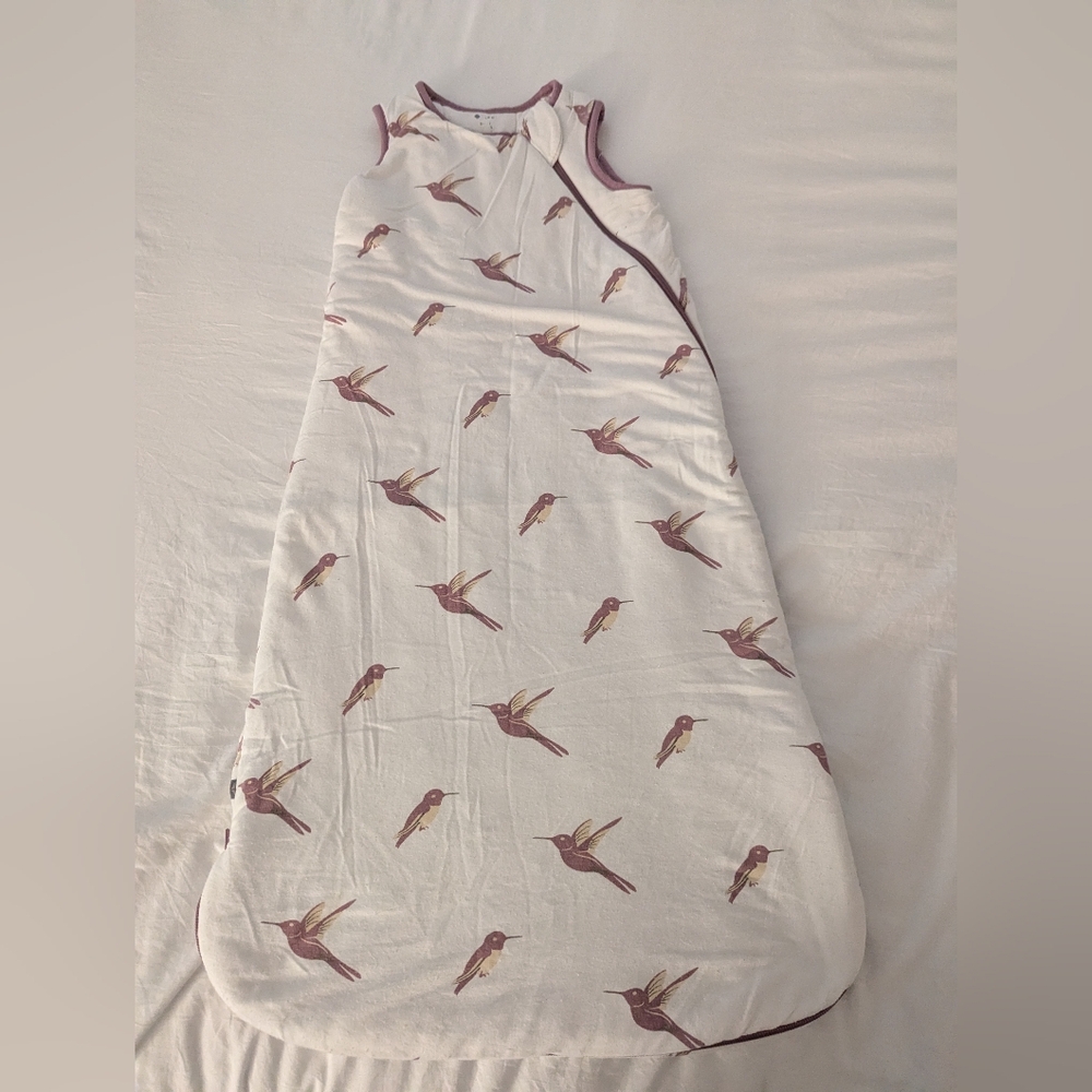 Kyte baby sleep sack, hummingbird design, 2.5 tog size 6-18 mos